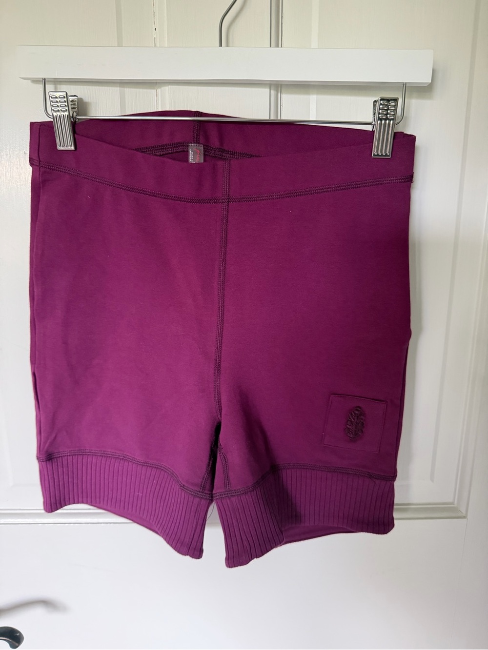 Free People Ribbed Hem Bike Shorts - NWOT Size Med